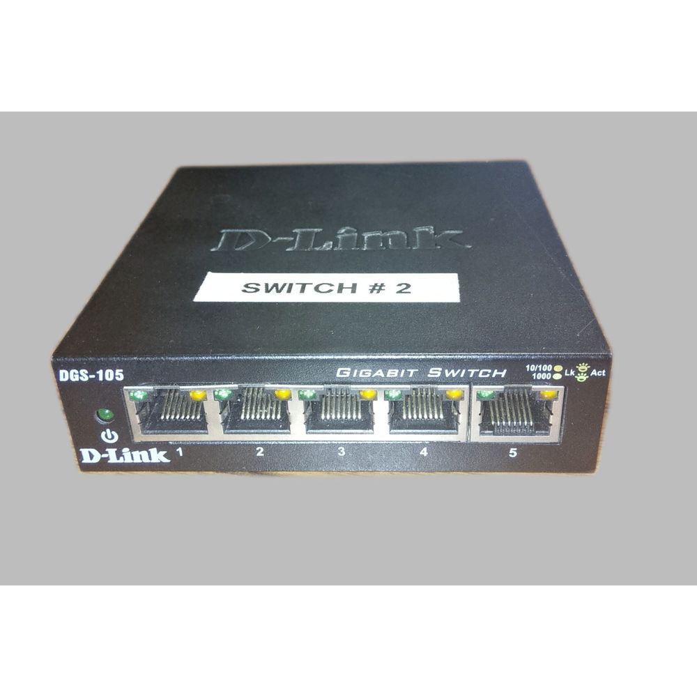 D-Link DGS-105 5 Ports Switch
