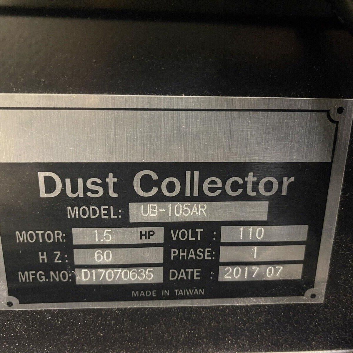 Industrial Dust Collector UB-105AR Blower 1.5HP