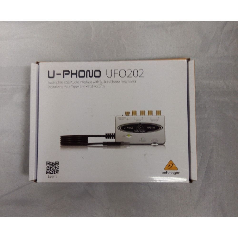 Behringer U-PHONO UFO202 Analog to Digital Audio converter