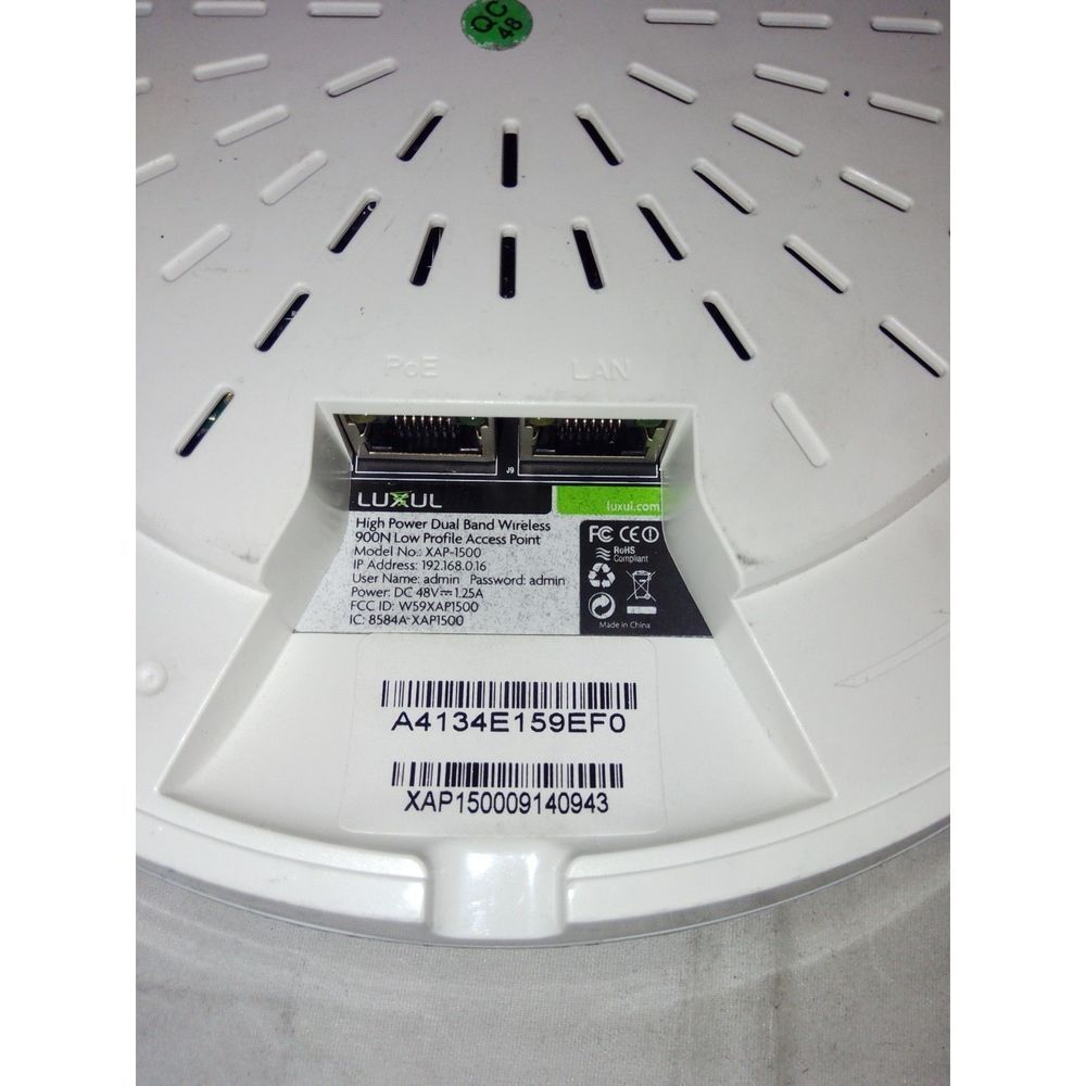 Luxul XAP-1500 PoE high-performance, dual-band wireless access point
