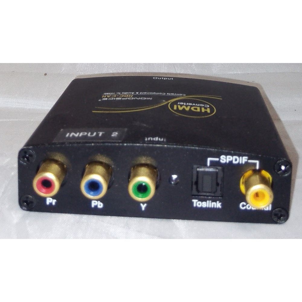 Monoprice HDC-CAH Component to HDMI Converter YPbPr & S/PDIF