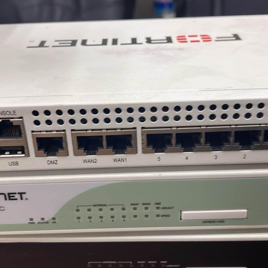 Fortinet Fortigate 60c Gigabit Realtime Firewall Network Security Appliance