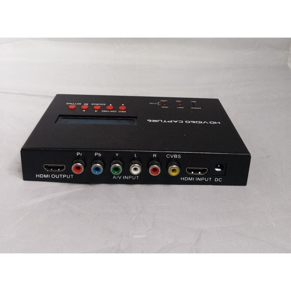 1080 HD Video Audio Capture with schedule recording