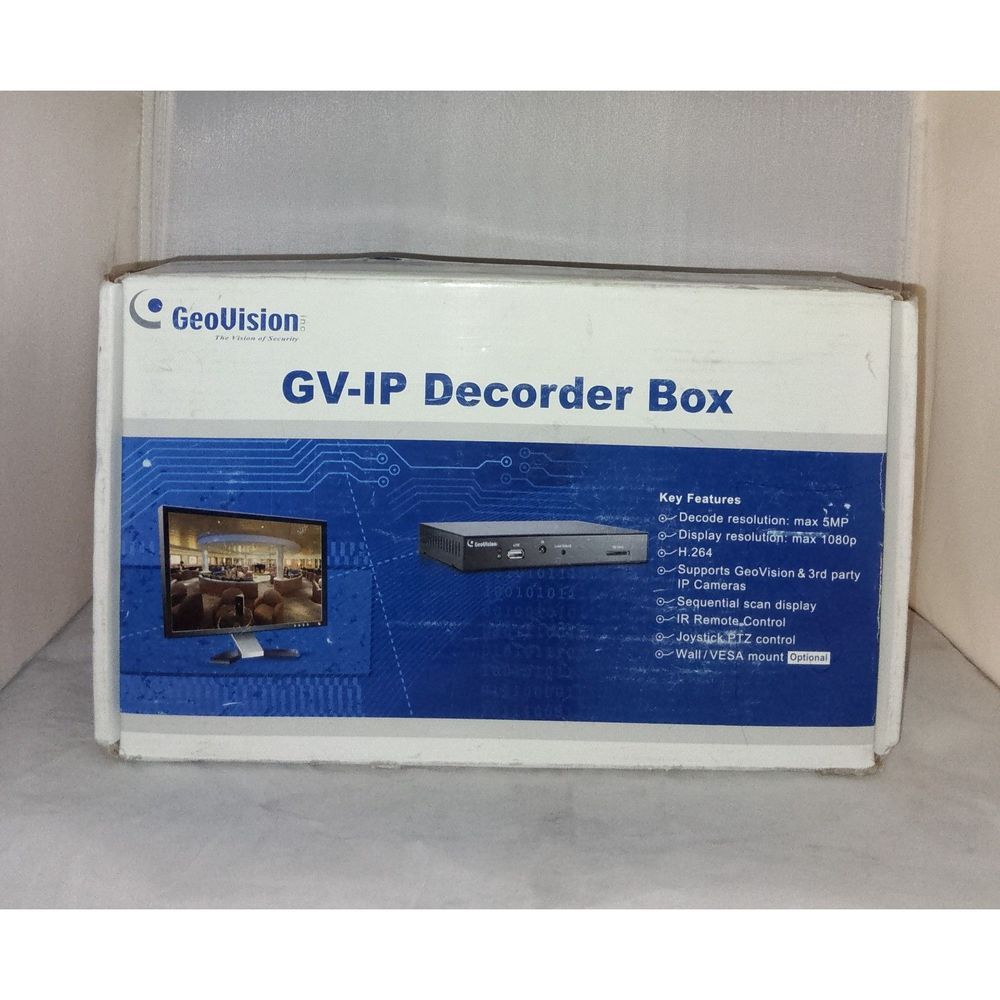 GeoVision GP-IP Decoder IP Camera Decoder with remote control