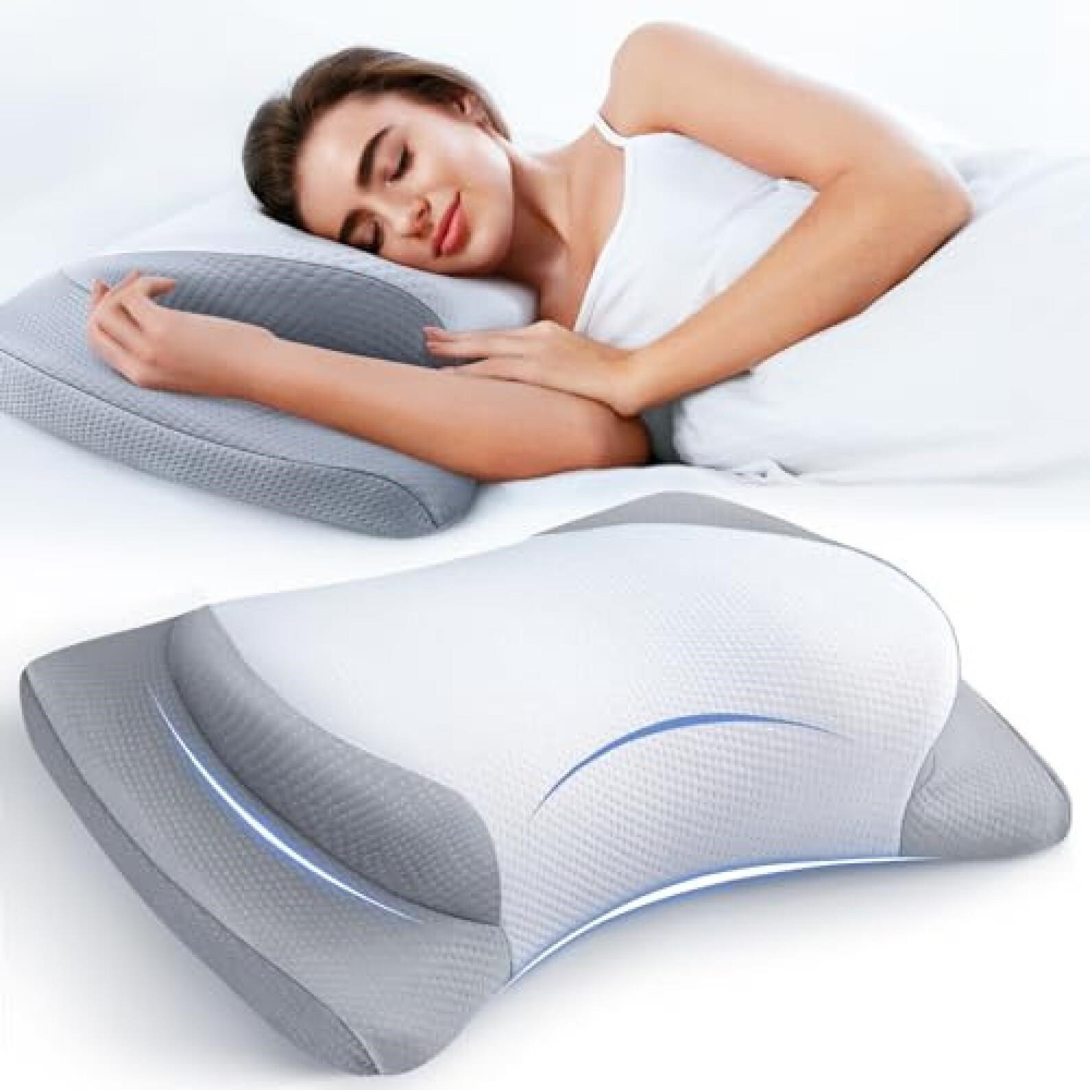 Elevate Sleeping Cervical Neck Pillow for Pain Relief