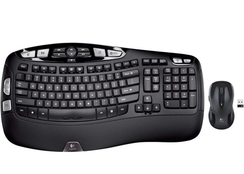 Logitech MK550 Wireless Wave K350 Keyboard