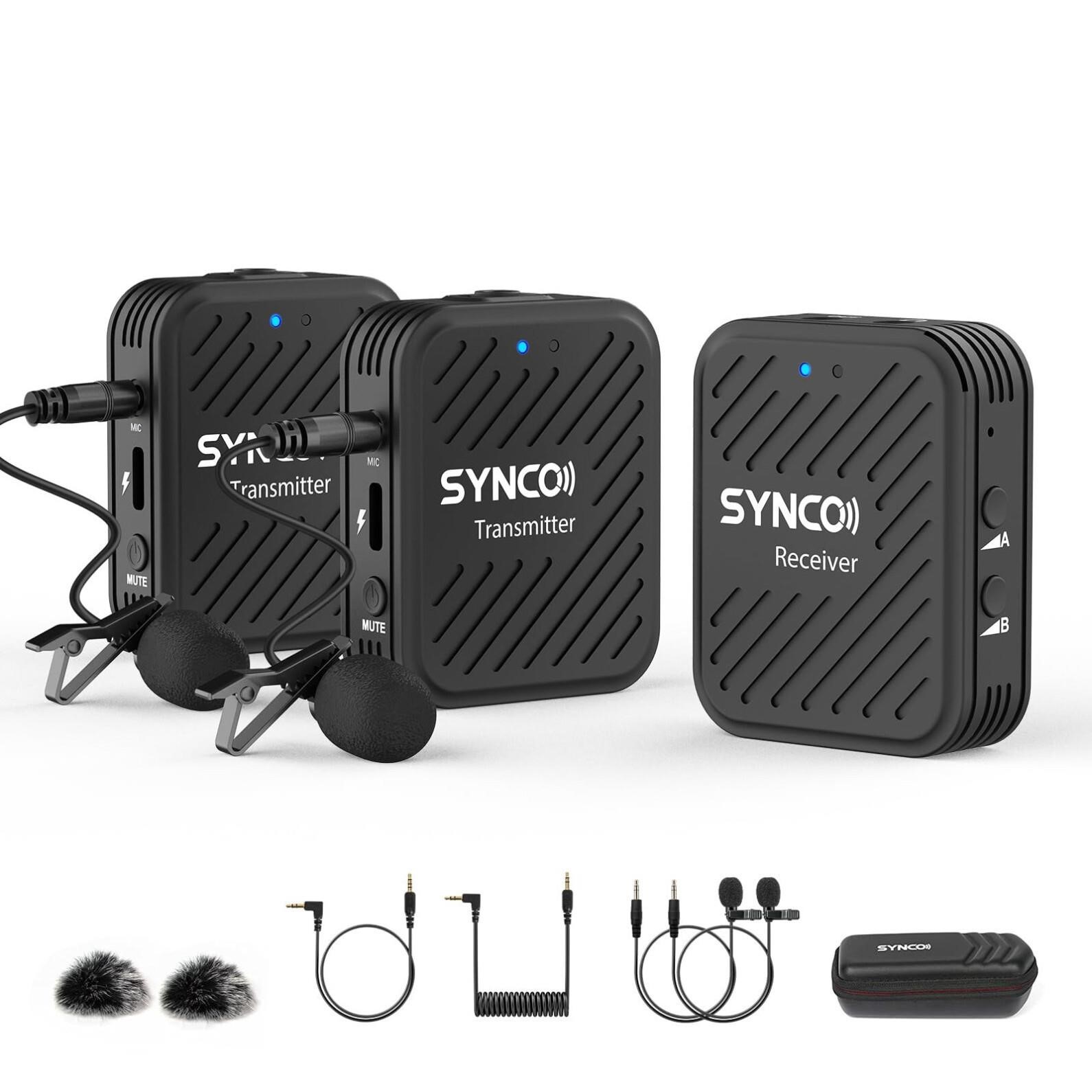 SYNCO Wireless Lavalier Microphones & System