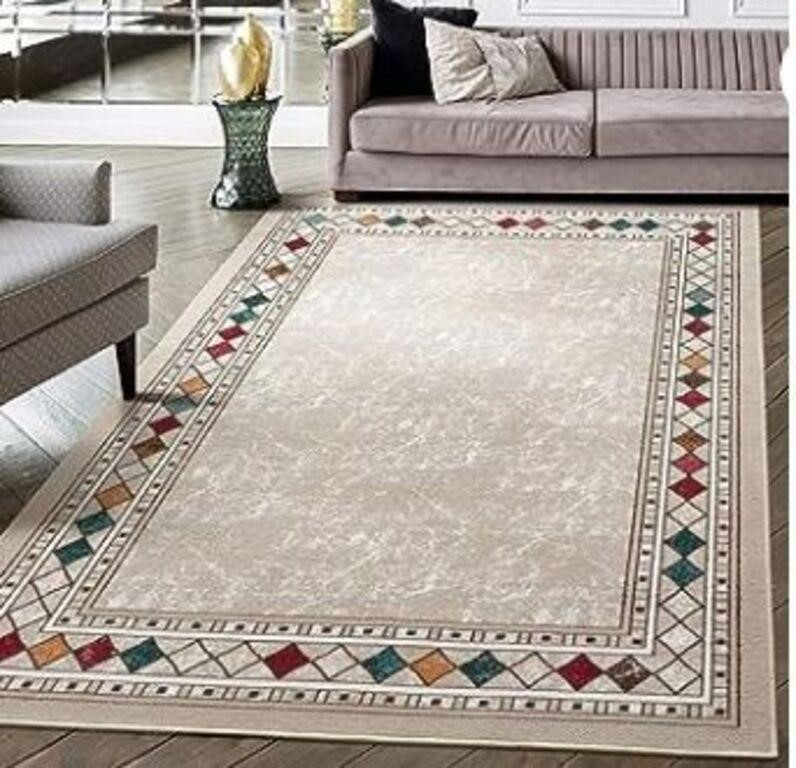 Antep Rugs Alfombras Modern Bordered 8x10