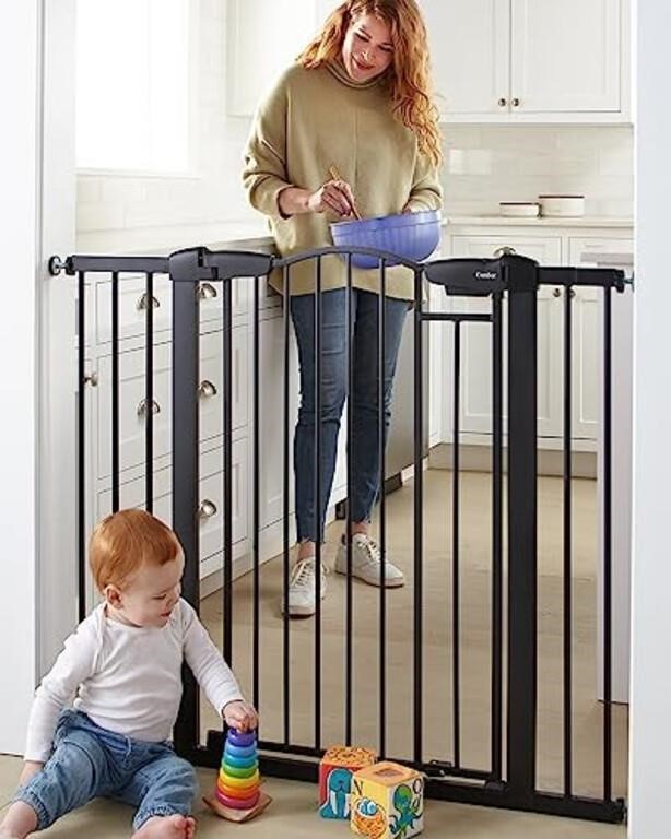 Extra Tall Safety Dog and Baby Gate, 29.7-46" Wid