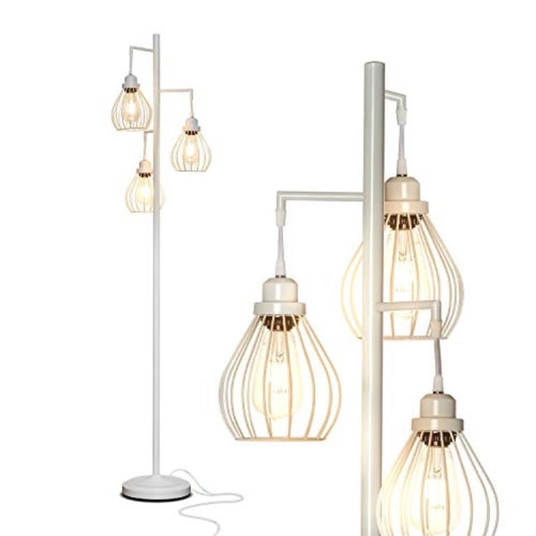 Brightech Teardrop LED Floor Lamp – Tree Standing