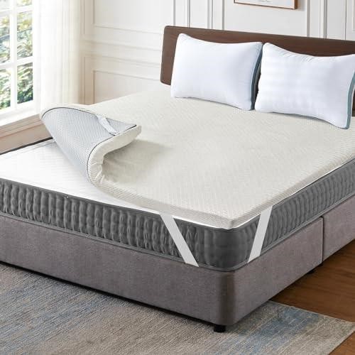 Cozary 3 Inch Mattress Topper Queen for Pressure