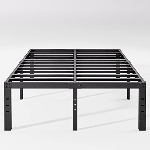Neslime 18 Inch High King Bed Frame No Box Spring