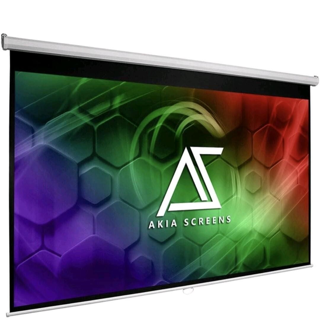 Akia Screens 100 inch Projector Screen