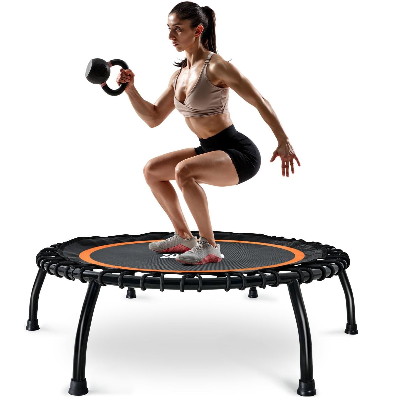 Zupapa Rebounder Trampoline for Adults Indoor Min