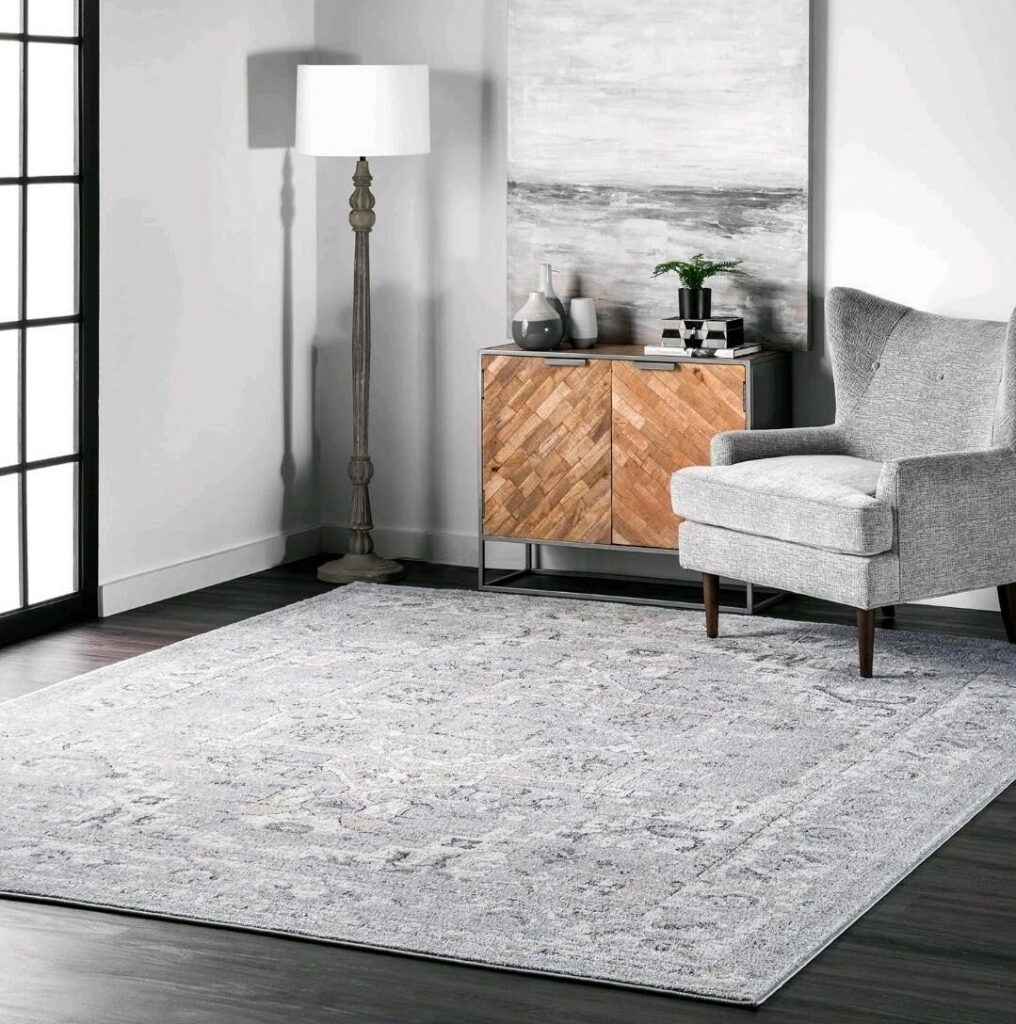 nuLOOM Gena Distressed Vintage Persian Area Rug